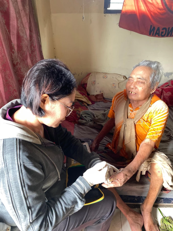 Kunjungan Rumah Lansia Bulan Februari 2026